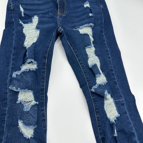 Women’s ripped skinny jeans - Picture 2 of 13